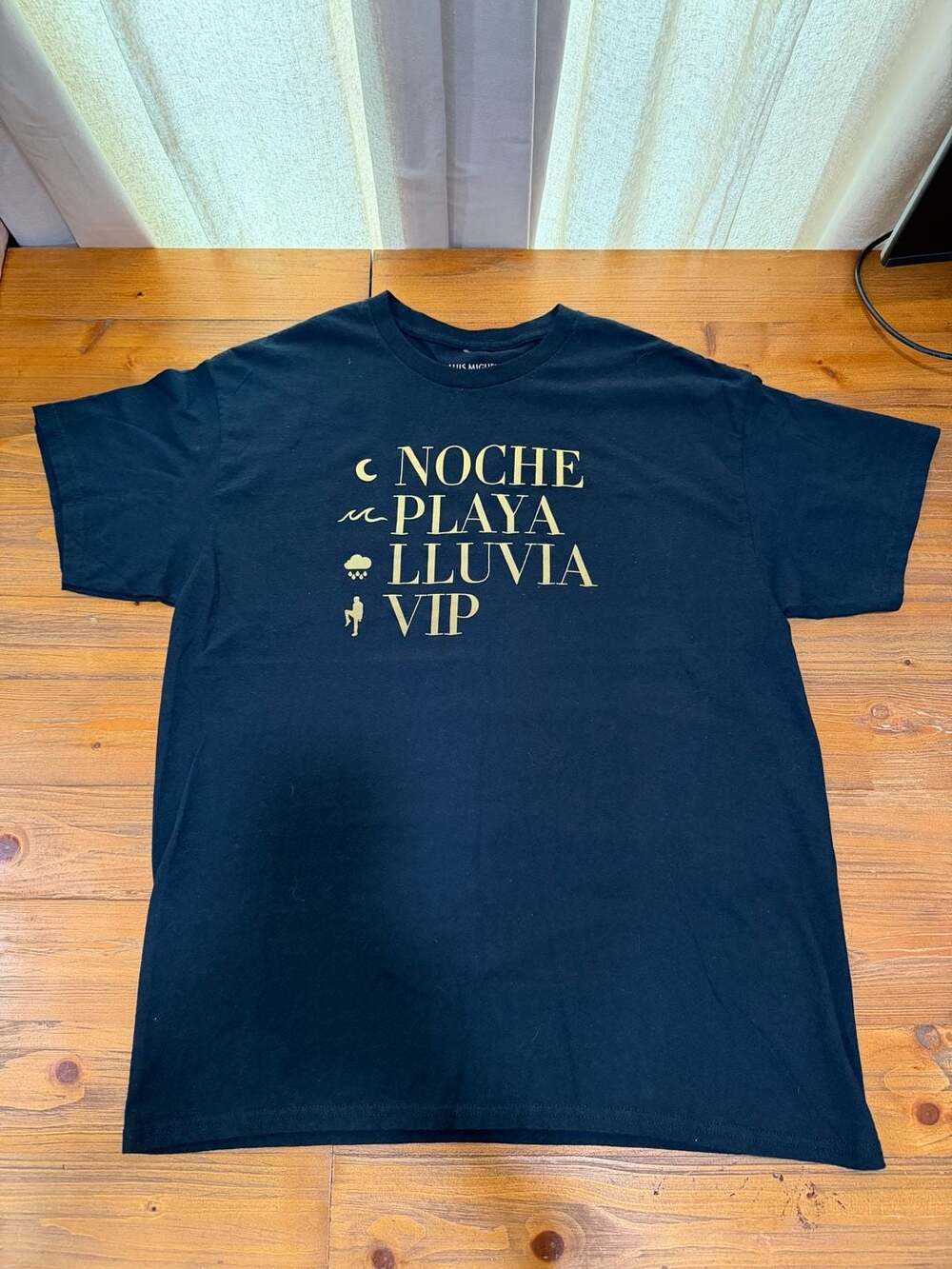 Luis Miguel Tour 2024 Official Merchandise Graphic T-Shirt